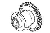 Printertilbehør - Datamax-O'Neil - ribbon rewind clutch assembly - DPR15-2776-21