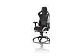 Gamingstol - noblechairs EPIC Real Leather - Black / White Gamingstol - Svart/Hvit - Lær - Opptil 120 kg - NBL-RL-EPC-001