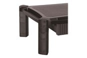 Skjermholder - StarTech.com Monitor Riser Stand - Large (19.7") - Drawer - Height Adjust - MONSTADJDL