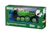 Figurer - Brio Big Green Action Locomotive - 33593