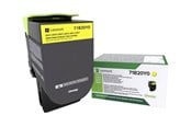 Printertilbehør blekk/toner - Lexmark 71B20Y0 / Yellow Return Program Toner - Laser toner Yellow - 71B20Y0