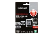 Minnekort - Intenso - flash memory card - 16 GB - microSDHC UHS-I - 3433470