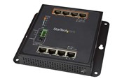 Switch/splitter - StarTech.com 8-Port (4 PoE+) Gigabit Ethernet Switch - Managed - Wall Mount with Front Access - IES81GPOEW