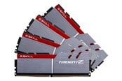 RAM - G.Skill Trident Z DDR4-3200 - 64GB - CL16 - Quad Channel (4 pcs) - Intel XMP - Sølv - F4-3200C16Q-64GTZ