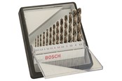 Bormaskin & Bits - Bosch 13-delers Robust Line metallbor-sett HSS-Co 1,5; 2; 2,5; 3; 3,2; 3,5; 4; 4,5; 4,8; 5; 5,5; 6; 6,5 mm - 2607019926