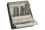 Stikksag - Bosch 10-delers Robust Line stikksagblad-sett Metal Expert T-tange T 118 G; T 118 A; T 118 B; T 118 EOF; T 118 AF; T 118 BF; T 118 GFS; T 227 D; T 127 D; T 123 X - 2607010541