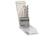 Bormaskin & Bits - Bosch 5-delers metallbor-sett HSS-G, DIN 338 2; 3; 4; 5; 6 mm - 2608595517