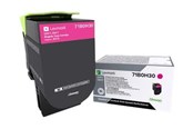 Printertilbehør blekk/toner - Lexmark 71B0H30 / X417 High Capacity Magenta Toner - Laser toner Rød - 71B0H30