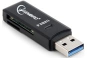 Flashminneadapter - Gembird Card reader Compact USB 3.0 - UHB-CR3-01