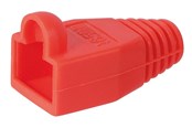 Nettverkskabel - RJ45 Protective caps - Red (10 pack) - 4040849112171