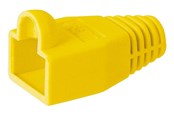 Nettverkskabel - RJ45 Protective caps - Yellow/orange (10 pack) - 4040849112355