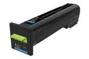 Printertilbehør blekk/toner - Lexmark CX820 TONER CARTRIDGE CYAN - Laser toner Blå - 82K0H20