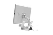 Veggmontering, AV-braketter & AV-møbler - Compulocks Universal Security Tablet Holder White - With Security Coiled Cable Lock and Plate - CL12CUTHWB