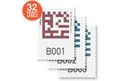 Smarthus - Bluelounge Design Quick Peek - Smart Storage Labels - QP-32-B