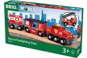 BRIO - Brio Rescue Firefighting Train - 33844