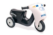 Kjøretøy - Dantoy Scooter Police With Rubber Wheels - 3333