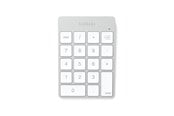 Tastatur - Satechi Aluminum Slim Rechargeable Bluetooth Keypad - Numpad - Sølv - ST-SALKPS