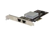 Nettverksadapter - StarTech.com Dual Port Network Card - PCIe 10G / NBASE-T Ethernet NIC Card - netværksadapter - ST10GPEXNDPI