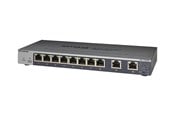 Switch/splitter - Netgear GS110EMX-100PES 8-Port Gigabit ports with 2-Port Multi-Gig ports (100M/1G/2.5G/5G/10G) - GS110EMX-100PES