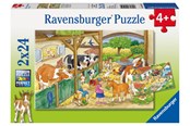 Puslespill - Ravensburger A Day at the Farm - 2x24p - 91959