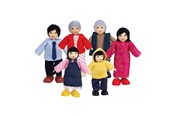 Treleker - Hape Doll House Asian Family - E3502