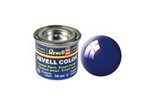 Modellsett - Revell enamel paint # 51-51 Ultra Marine Blue shi - 32151