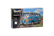 Modellsett - Revell Volkswagen T1 Samba Bus Flower Power - 07050