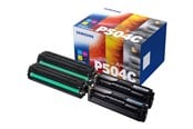 Printertilbehør blekk/toner - HP Samsung SU400A / CLT-P504C 4-Pack - Laser toner Blå - SU400A