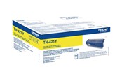 Printertilbehør blekk/toner - Brother TN421Y / TN 421Y Yellow Toner - Laser toner Yellow - TN421Y