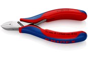 Verktøy for elektrisk arbeid - KNIPEX Elektronikk-sidekutter, Med gjennomstukket ledd - 77 02 115