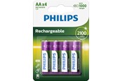 Batteri - Philips  Rechargeable AA - R6B4A210/10