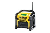 DAB, nettverks- og klokkeradio - Dewalt XR LI-ION FM/AM Compact Radio - AM/FM - Gul - DCR019-QW