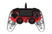 Spill - Tilbehør - NACON Wired Illuminated Compact Controller Red - Controller - Sony PlayStation 4 *DEMO* - 3499550360837