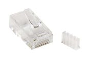 Nettverkskabel - Cat 6 RJ45 Modular Plug for Solid Wire - transparent - CRJ45C6SOL50