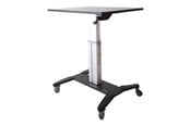 Veggmontering, AV-braketter & AV-møbler - StarTech.com Mobile Sit-Stand Workstation - stativ 50 kg - STSCART