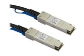 Nettverkskabel - 10m 33 ft Cisco QSFP-H40G-ACU10M Compatible - QSFP+ DAC Cable - 40GBase-kabel til direkte påsætning - 10 m - sort - QSFPH40GAC10