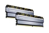 RAM - G.Skill Sniper X DDR4-3000 - 32GB - CL16 - Dual Channel (2 pcs) - Intel XMP - Sølv - F4-3000C16D-32GSXKB