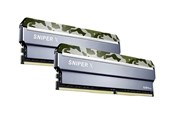 RAM - G.Skill Sniper X DDR4-2400 - 32GB - CL17 - Dual Channel (2 pcs) - Intel XMP - Sølv - F4-2400C17D-32GSXF