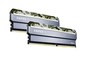 RAM - G.Skill Sniper X DDR4-2400 - 16GB - CL17 - Dual Channel (2 pcs) - Intel XMP - Sølv - F4-2400C17D-16GSXF