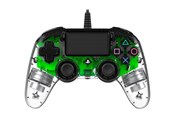 Spill - Tilbehør - NACON Wired Illuminated Compact Controller Green - Controller - Sony PlayStation 4 - PS4OFCPADCLGREEN