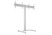 Veggmontering, AV-braketter & AV-møbler - Multibrackets M Public Display Stand 180 HD Dual Silver 100 kg 60" Up to 800 x 400 mm - 7350073735365