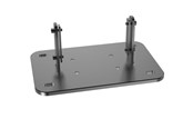 Veggmontering, AV-braketter & AV-møbler - Multibrackets M Public Display Floormount Fixed Base Silver - 7350073733002