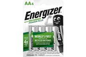 Batteri - Energizer AA Recharge Power Plus 4-Pack - 633658