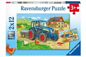 Puslespill - Ravensburger Hard At Work 2x12p - 76161