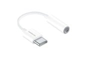 Skjermkabel - Huawei CM20 USB-C - Jack 3.5mm Adaptor - White - 55030086