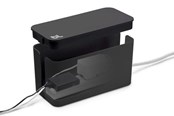 Kabelordner/Kabelstrømpe - Bluelounge Design Cablebox Mini - Black - CBM-BL-EU