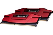 RAM - G.Skill Ripjaws V DDR4-2400 - 8GB - CL17 - Dual Channel (2 pcs) - Intel XMP - Rød - F4-2400C17D-8GVR