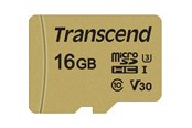 Minnekort - Transcend 500S microSDHC UHS-3 - 16GB - TS16GUSD500S