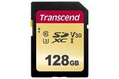 Minnekort - Transcend 500S SDXC UHS-3 - 128GB - TS128GSDC500S