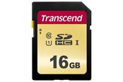 Minnekort - Transcend 500S SDHC UHS-1 - 16GB - TS16GSDC500S